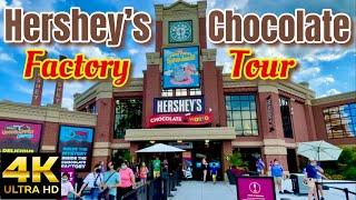 Hershey’s Chocolate World Hershey’s Chocolate Factory Tour 2021 Hershey PA [upl. by Liuka]