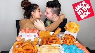 My First Time Kissing A Girl • Jack In The Box • MUKBANG [upl. by Janek63]