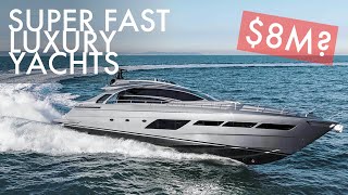 Top 5 Super Fast Luxury Yachts by Pershing Yachts  Price amp Features [upl. by Ialocin653]