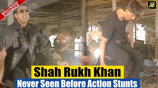 Shahrukh Khans EXCLUSIVE NEVER SEEN BEFORE Action Stunts from DUPLICATEFlashback [upl. by Zsa Zsa]