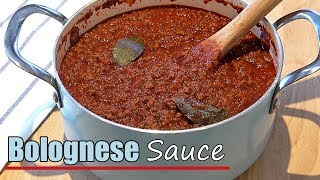 Easy Bolognese Recipe the BEST Pasta Lasagna Meat Sauce [upl. by Flora]