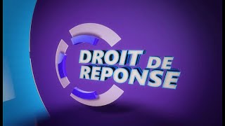 DROIT DE RÉPONSE DU DIMANCHE 06 OCTOBRE 2024  ÉQUINOXE TV [upl. by Ecilahs]