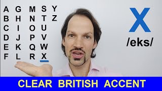 How To Pronounce The English Alphabet BRITISH PRONUNCIATION [upl. by Seana539]