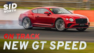 2021 BENTLEY CONTINENTAL GT SPEED Drifting at Silverstone GP  4K [upl. by Sinnoda]