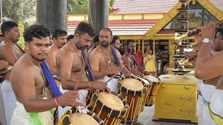 Panchari Melam Poonithura Sreeraj Marar Marattil Kottaram Bhagavathy Temple Part2 [upl. by Asilahs485]