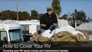 How to Cover Your RV [upl. by Ennaisoj]