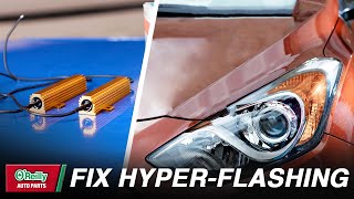 How To Fix Hyperflashing LED Turn Signals Load Resistor Installation [upl. by Plusch]