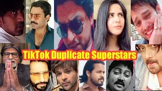 Tiktok Duplicate SuperStars  Tik Tok Duplicate Actor  Bollywood Duplicate Actors [upl. by Lurline]