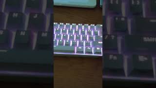 How to turn on the 60 keyboard lights on [upl. by Lutim]