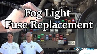 Fog Light Fuse Replacement [upl. by Heimer]