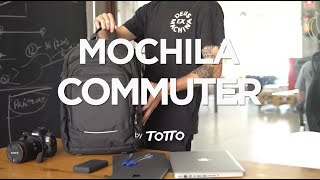 Mochila ejecutiva Commuter  TOTTO [upl. by Wallinga854]