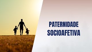 Paternidade socioafetiva [upl. by Barrus]