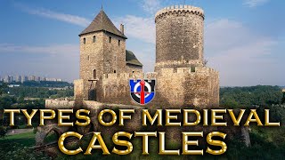 The different types of medieval CASTLES [upl. by Snowber]