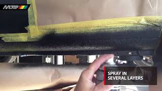 How to use Anti Gravel Underbody Coating Stone Chip Spray  MOTIP [upl. by Barber]