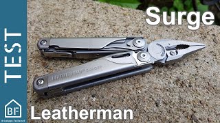 Test Outillage  Pince multifonction Leatherman Surge [upl. by Lezlie]