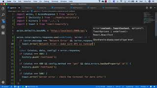 15 Handling network errors in Axios [upl. by James]