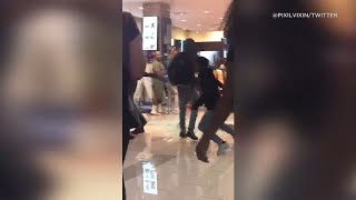 Fight inside Culver City mall sparks panic among shoppers who feared active shooter I ABC7 [upl. by Imhskal]