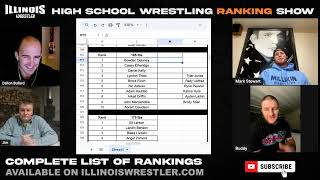 Illinois Wrestler Ranking Show 1A Updates amp 3A 144 Chaos  January 28th 2025 [upl. by Samuela]