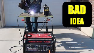 How to Run a Welder Using a Generator [upl. by Capon]