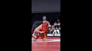 Luke Luffman vs Indiana  Illinois Wrestling [upl. by Reifel283]