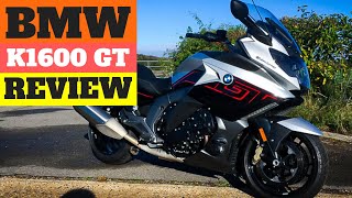 BMW K 1600 GT Review amp Road Test [upl. by Asamot]