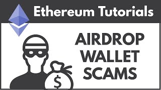 Airdrop Wallet Draining Scams [upl. by Steffane]