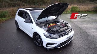 This Brutal VW GOLF R has a 640BHP 25L AUDI RS3 Engine [upl. by Atiuqad]