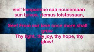 Finland National Anthem English lyrics [upl. by Frohne]