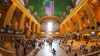 Walking Tour of Grand Central Terminal — New York City 【4K】🇺🇸 [upl. by Ifar]