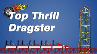 How Top Thrill Dragster Worked 2003  2021 [upl. by Ovida391]