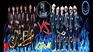 Duelo De Bandas MixK paz de la sierraVsEl trono de mexico Vol1 Dj Luis LPM [upl. by Emawk]