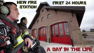 First 24 Hours in a New Fire Station  A Day in the Life [upl. by Ferretti]