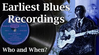 The Earliest Blues Recordings  Who and When [upl. by Frieda]