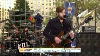 Kings Of Leon  The End Live On Today Show [upl. by Doowrehs]