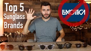 Top 5 Sunglass Brands NOT Owned By Luxottica [upl. by Einafpets34]