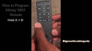 How to REprogram Xfinity Remote to cable boxTHE RESET [upl. by Aitnahs]