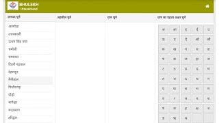 Uttarakhand Bhulekh  How To Find Land Records By Name amp Khasra khatauni [upl. by Eppillihp685]