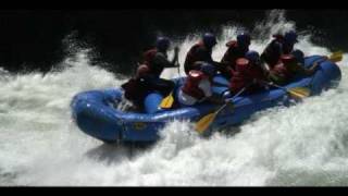 Whitewater Rafting India into the WALL on the Ganges at Rishikesh [upl. by Skippie591]