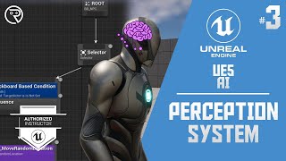 Unreal Engine 5 Tutorial  AI Part 3 Perception System [upl. by Lymn226]