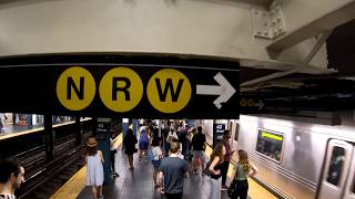 ⁴ᴷ The Busiest NYC Subway Station Times Square–42nd StreetPort Authority Bus Terminal [upl. by Gad]