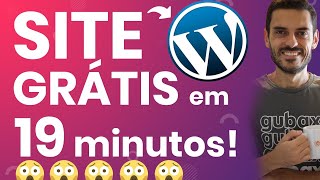 INACREDITÁVEL Aprenda a criar site com DOMÍNIO e HOSPEDAGEM GRÁTIS em apenas 19 minutos [upl. by Niai]