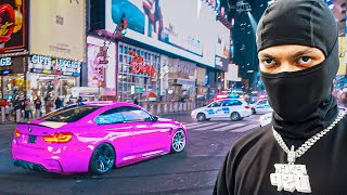 MOST WANTED DRIVERS TAKEOVER TIMES SQUARE [upl. by Waylen]