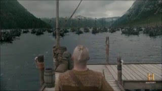 Vikings S04E06  Viking song  Sailing out to attack Paris [upl. by Bruns454]