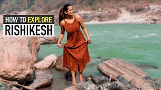 Travel To Rishikesh  Places to Visit in Rishikesh  Best Cafes  Hidden Waterfalls  Tour Plan [upl. by Maison]