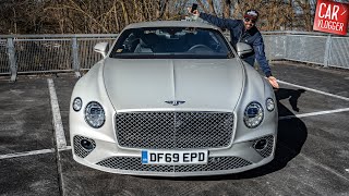 INSIDE the NEW Bentley Continental GT V8 2021  Interior Exterior DETAILS w Exhaust REVS [upl. by Roleat985]