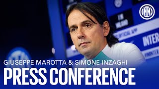 INTER HQ PRESS CONFERENCE  SEASON 20232024 ⚫🔵 [upl. by Annas]