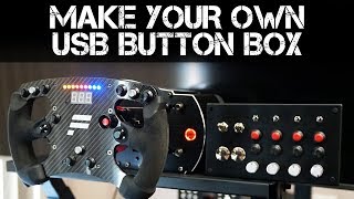 Building an Arduino powered USB Button Box for my Racing Sim [upl. by Atterol181]