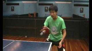 Penhold Techniques for Table Tennis [upl. by Ailsa]