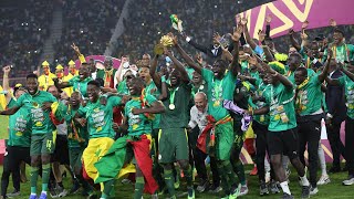 Senegal Trophy Lift TotalEnergies AFCON 2021 [upl. by Bevers62]