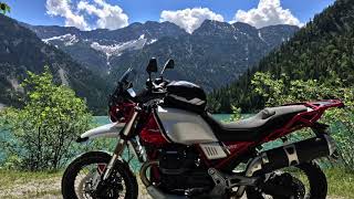 Moto Guzzi V85 TT Alpentour Allgäu Gaichtpass Plansee Lechtal Furkajoch [upl. by Polard670]